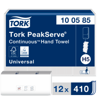 Tork PeakServe® листовые полотенца с непрерывной подачей - service-uborka.ru