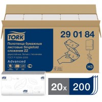 Tork листовые полотенца Singlefold сложения ZZ - service-uborka.ru