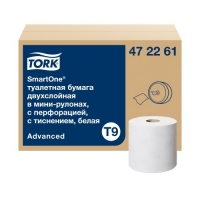 Tork SmartOne® туалетная бумага в рулонах с центральной вытяжкой - service-uborka.ru
