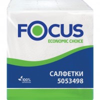 Focus Economic 1 слойные салфетки 24*23_100(+/-4)*24 - service-uborka.ru