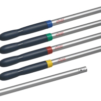 Ручка алюминиевая с цветовой кодировкой 150 см для держателей и сгонов (предыдущий артикул 506267) - service-uborka.ru