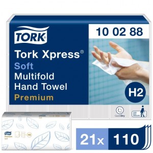 Tork Xpress® листовые полотенца Multifold мягкие - service-uborka.ru