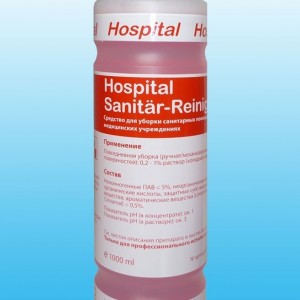 Hospital Sanitar-Reiniger / ср-во для чистки санитарных помещений в медицинских учреждениях - service-uborka.ru